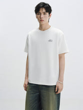 Men's Heavyweight T-Shirt with Panel Lines